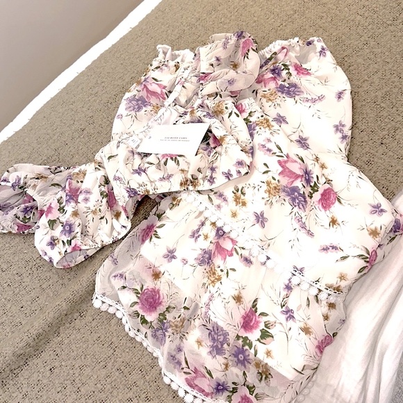 Floral Two piece set - European summer vacation - Picture 6 of 6